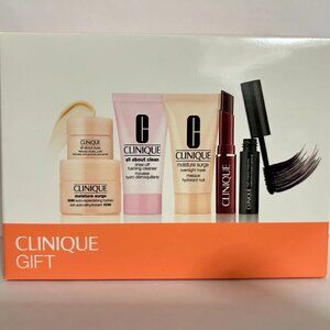 Clinique Skincare Makeup 6 pc A Little Bit of Happy Gift Set 2023